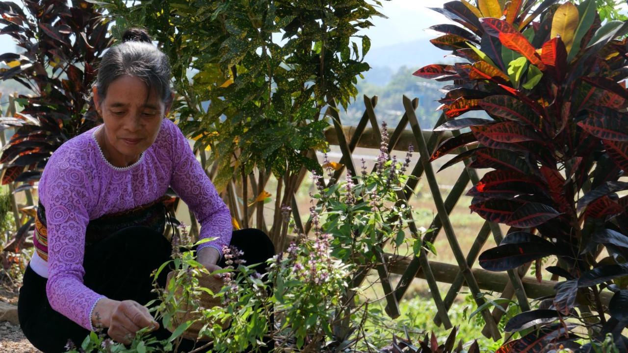 Nha Tan - Mai Chau Homestay And Tours ภายนอก รูปภาพ