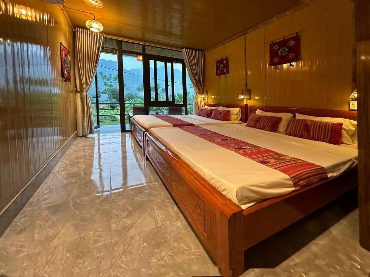 Nha Tan - Mai Chau Homestay And Tours ภายนอก รูปภาพ